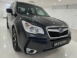 Subaru Forester 2.0XT Turbo 4WD Sunroof 2015 Grey Rear Entertainment